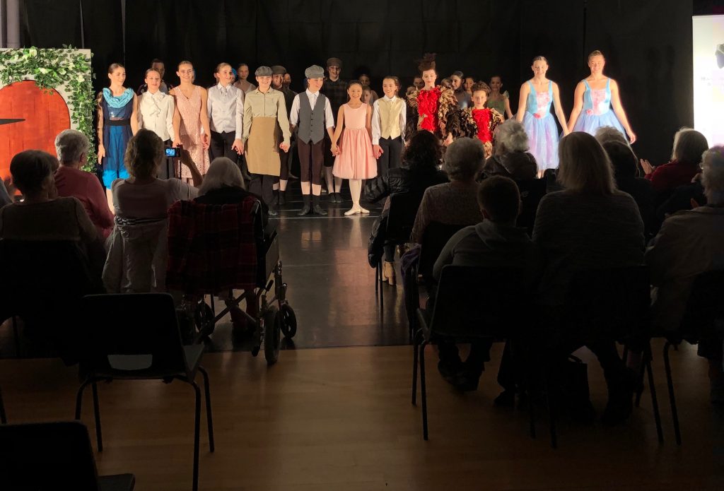 Care Homes Come to Visit for a Ballet Basingstoke Academy of Dancing
